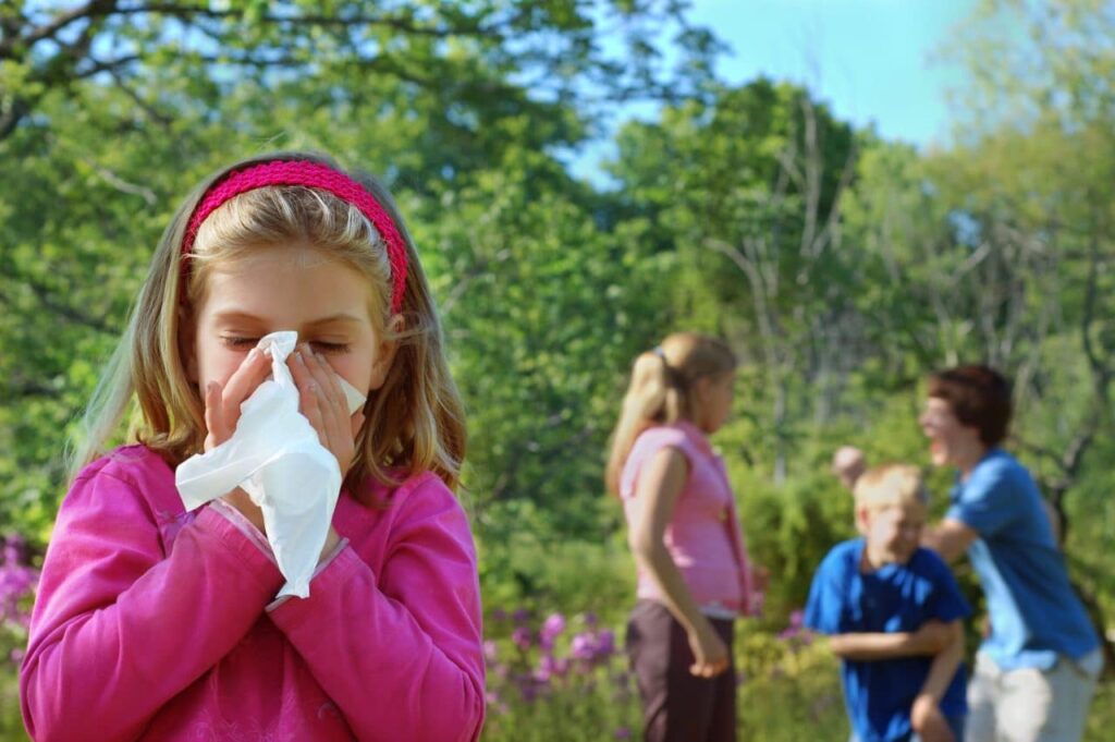 Alergija na polen simptomi