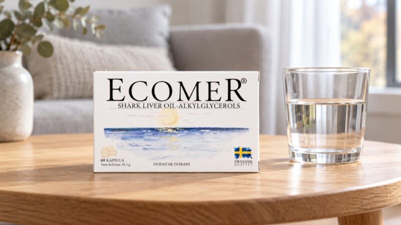 kapsule Ecomer preparata u kutiji